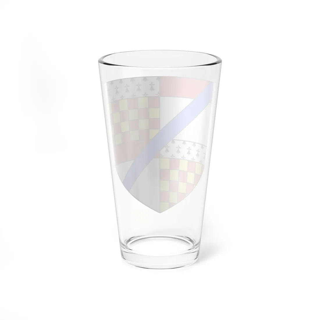 Blason Ralph Cromwell de Tattershall selon Gelre (England) (Coat of Arms) Pint Glass 16oz - Go Mug Yourself