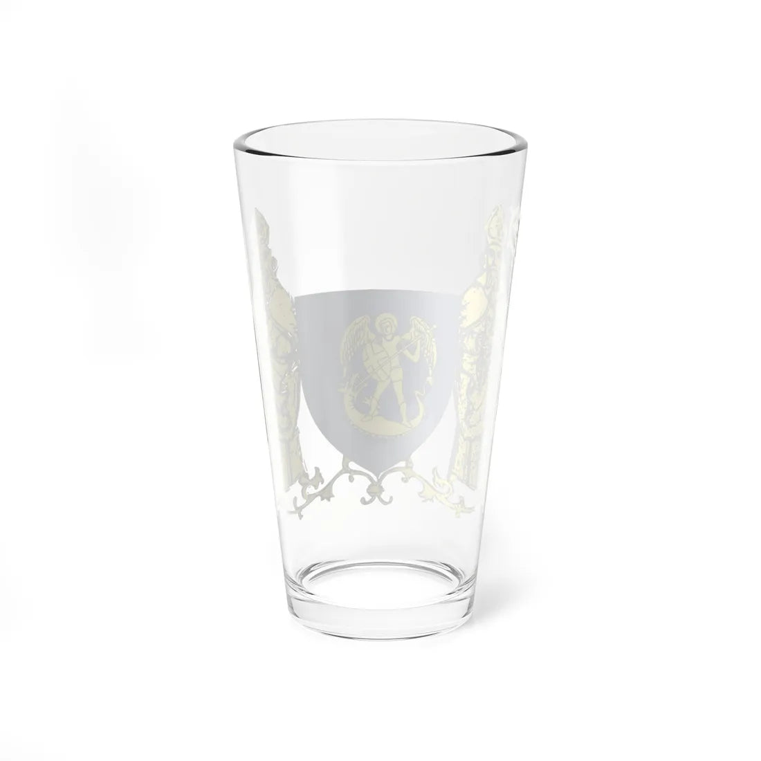 Blason Ravels (Belgium) (Coat of Arms) Pint Glass 16oz - Go Mug Yourself