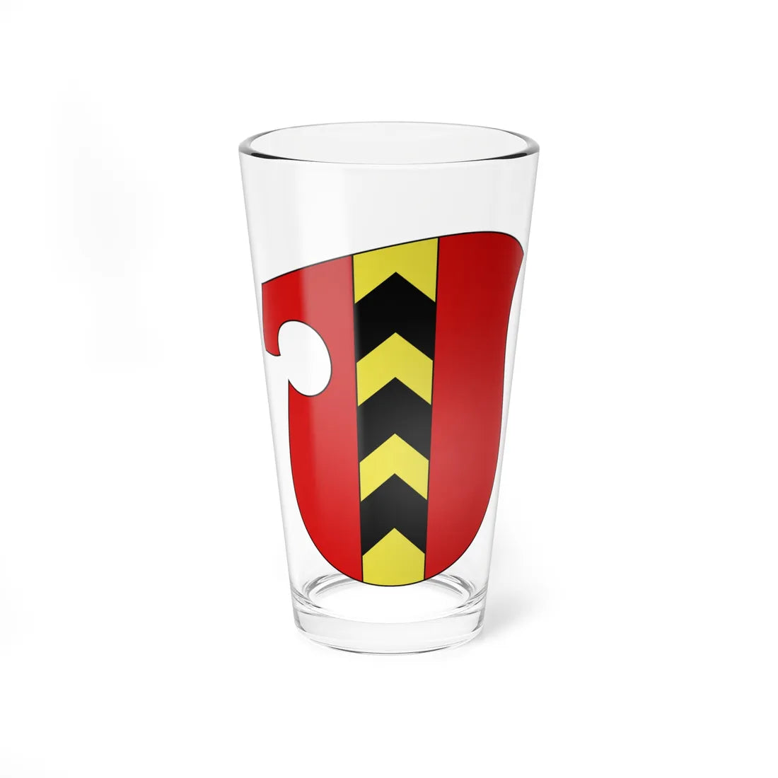 Blason Rodolphe IV de Nidau (Switzerland) (Coat of Arms) Pint Glass 16oz 16oz - Go Mug Yourself