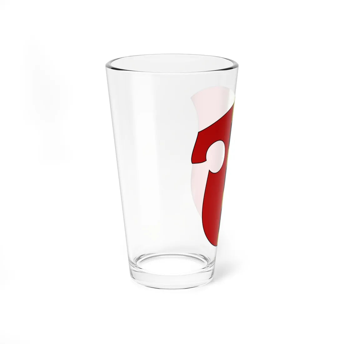 Blason Rodolphe IV de Nidau (Switzerland) (Coat of Arms) Pint Glass 16oz - Go Mug Yourself