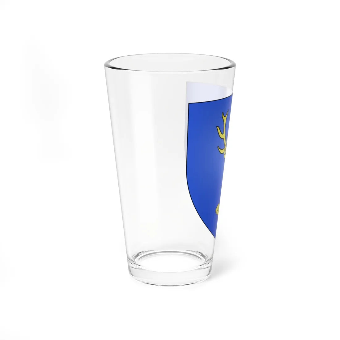Blason Saint-Hubert (Belgium) (Coat of Arms) Pint Glass 16oz - Go Mug Yourself