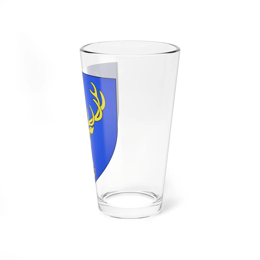 Blason Saint-Hubert v02 (Belgium) (Coat of Arms) Pint Glass 16oz - Go Mug Yourself