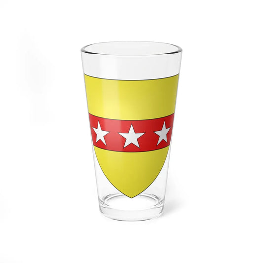 Blason spinelli (Italy) (Coat of Arms) Pint Glass 16oz 16oz - Go Mug Yourself