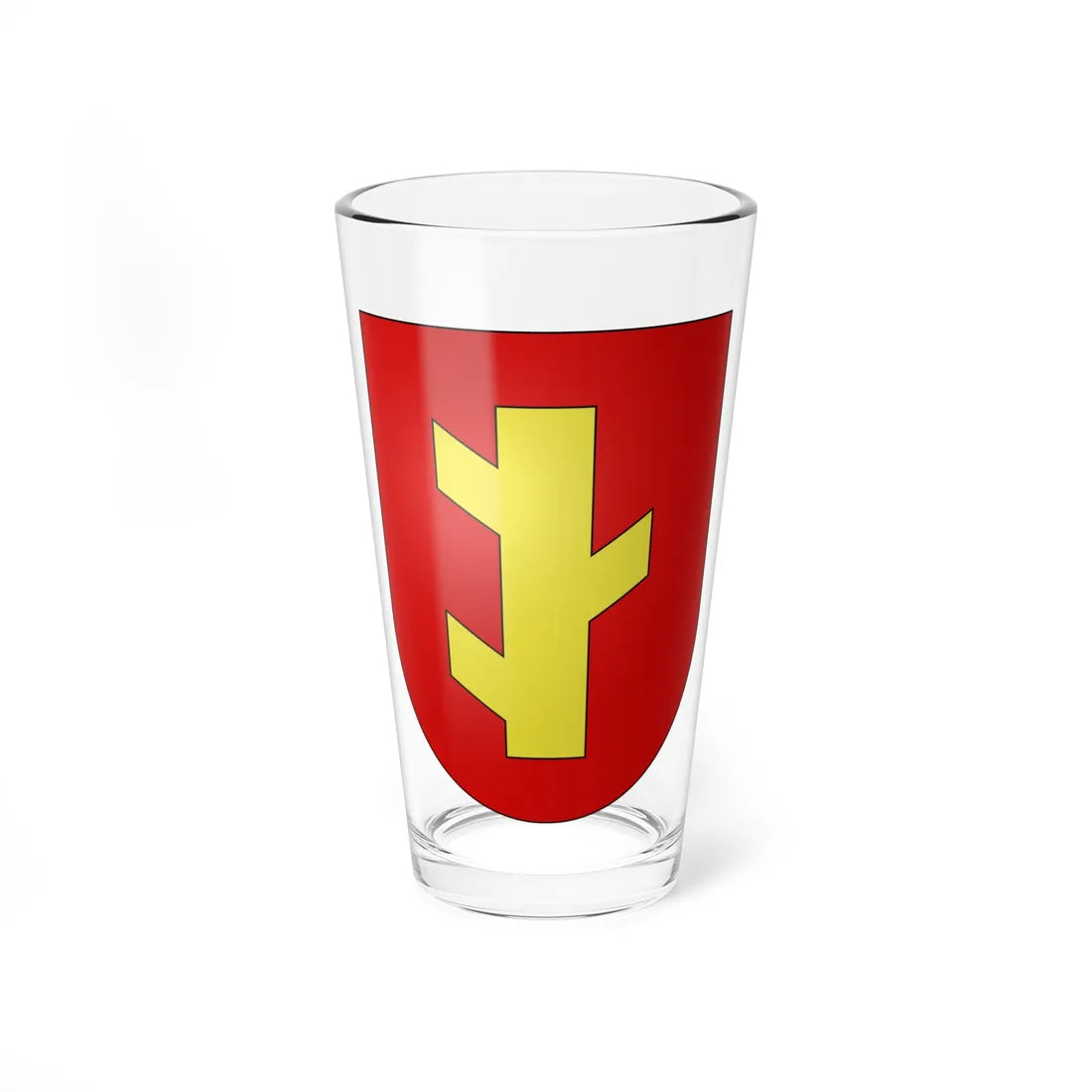 Blason Stammheim Suisse (Switzerland) (Coat of Arms) Pint Glass 16oz 16oz - Go Mug Yourself