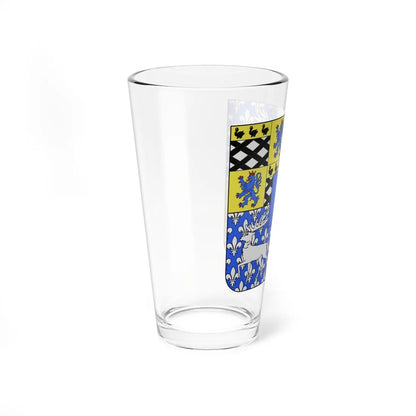 Blason Templeuve-en-Pévèle (France) (Coat of Arms) Pint Glass 16oz - Go Mug Yourself