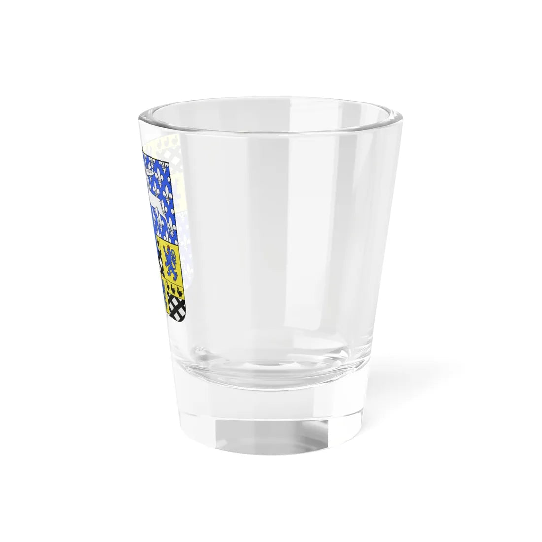Blason Templeuve-en-Pévèle (France) (Coat of Arms) Shot Glass 1.5oz - Go Mug Yourself