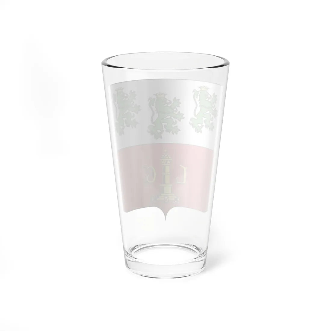 Blason-Theux (Belgium) (Coat of Arms) Pint Glass 16oz - Go Mug Yourself