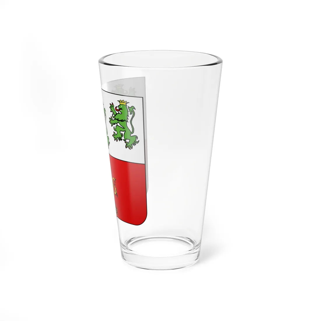 Blason-Theux (Belgium) (Coat of Arms) Pint Glass 16oz - Go Mug Yourself