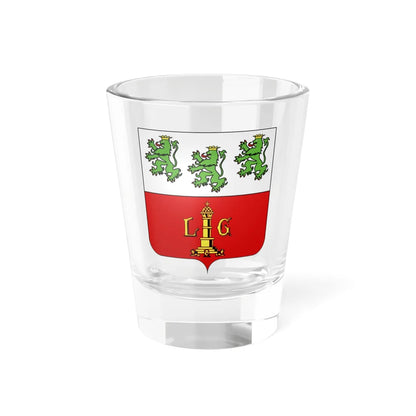 Blason-Theux (Belgium) (Coat of Arms) Shot Glass 1.5oz 1.5oz - Go Mug Yourself