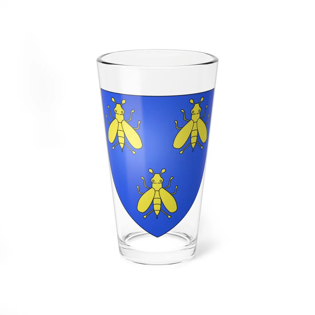Blason UrbainVIII (Italy) (Coat of Arms) Pint Glass 16oz 16oz - Go Mug Yourself