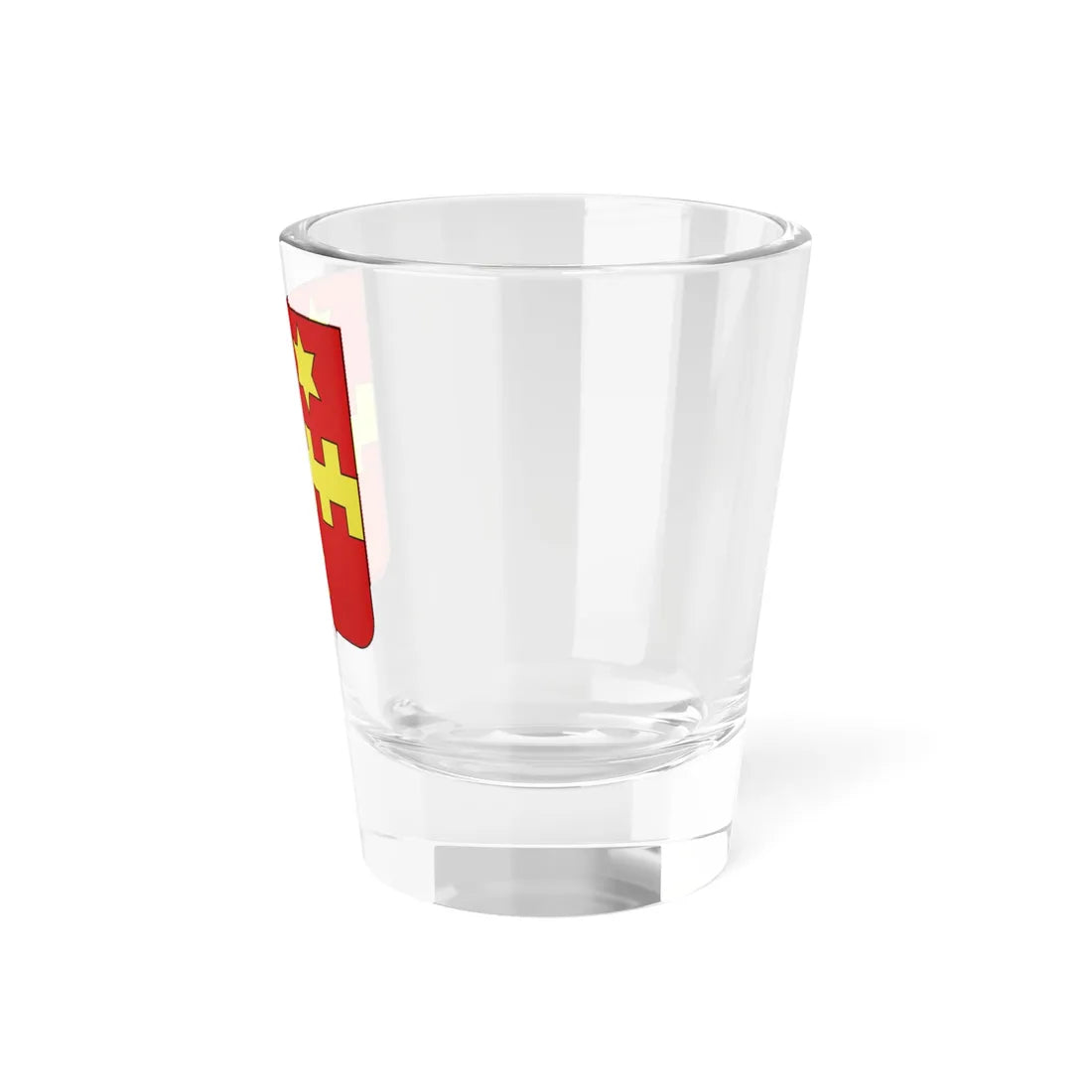Blason village be Oostvleteren (Belgium) (Coat of Arms) Shot Glass 1.5oz - Go Mug Yourself