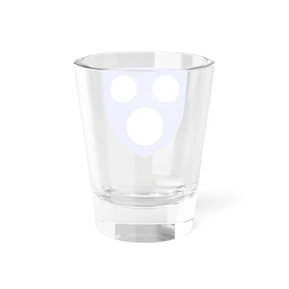 Blason ville be Aartrijke (Belgium) (Coat of Arms) Shot Glass 1.5oz - Go Mug Yourself