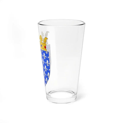Blason ville be Aiseau-Presles avec couronne (Belgium) (Coat of Arms) Pint Glass 16oz - Go Mug Yourself