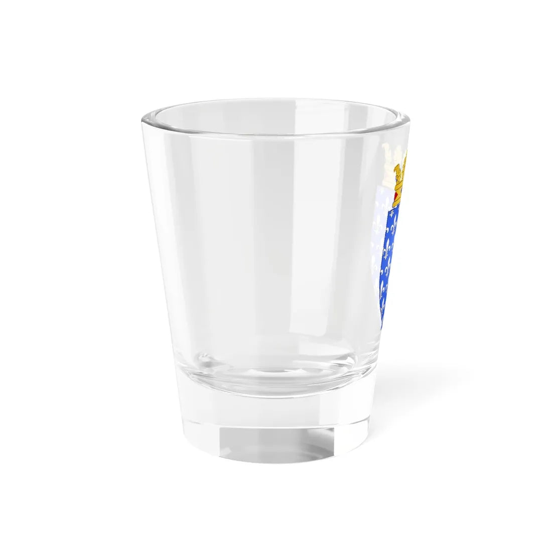 Blason ville be Aiseau-Presles avec couronne (Belgium) (Coat of Arms) Shot Glass 1.5oz - Go Mug Yourself