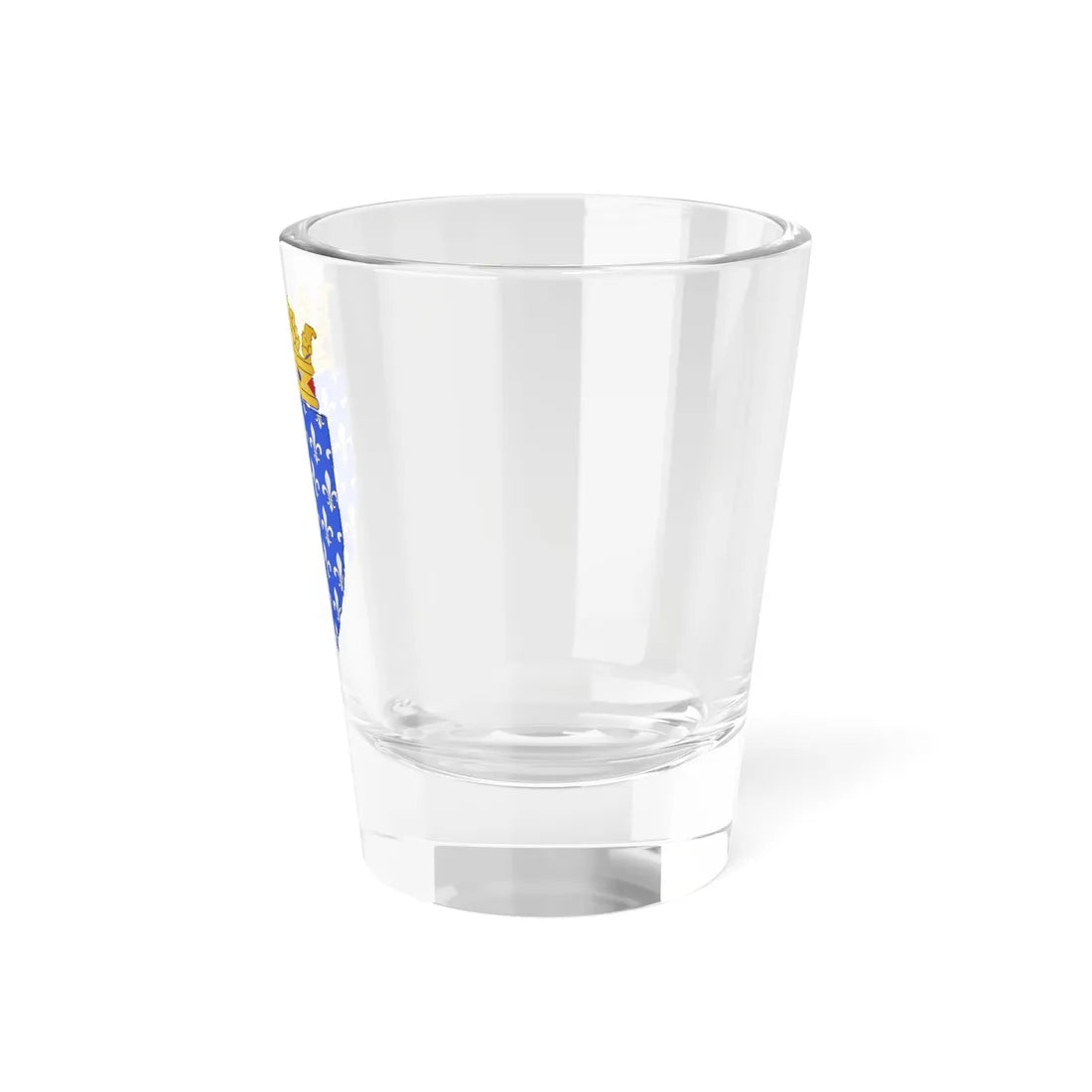 Blason ville be Aiseau-Presles avec couronne (Belgium) (Coat of Arms) Shot Glass 1.5oz - Go Mug Yourself