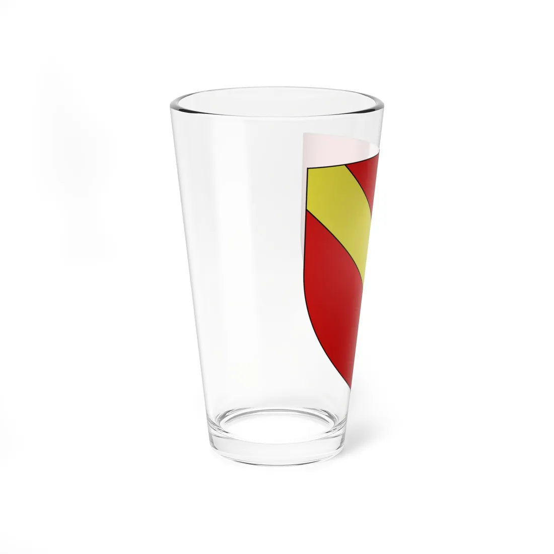 Blason ville be Boussu Hainaut (Belgium) (Coat of Arms) Pint Glass 16oz - Go Mug Yourself