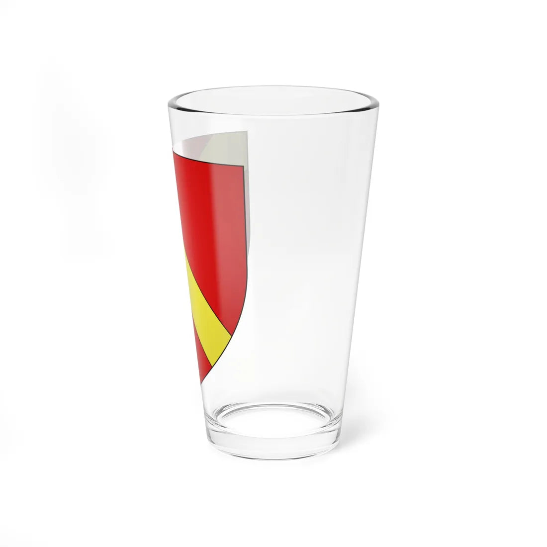 Blason ville be Boussu Hainaut (Belgium) (Coat of Arms) Pint Glass 16oz - Go Mug Yourself