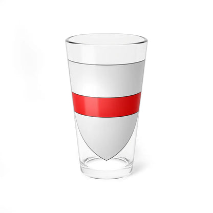 Blason ville be Dendermonde (Belgium) (Coat of Arms) Pint Glass 16oz 16oz - Go Mug Yourself