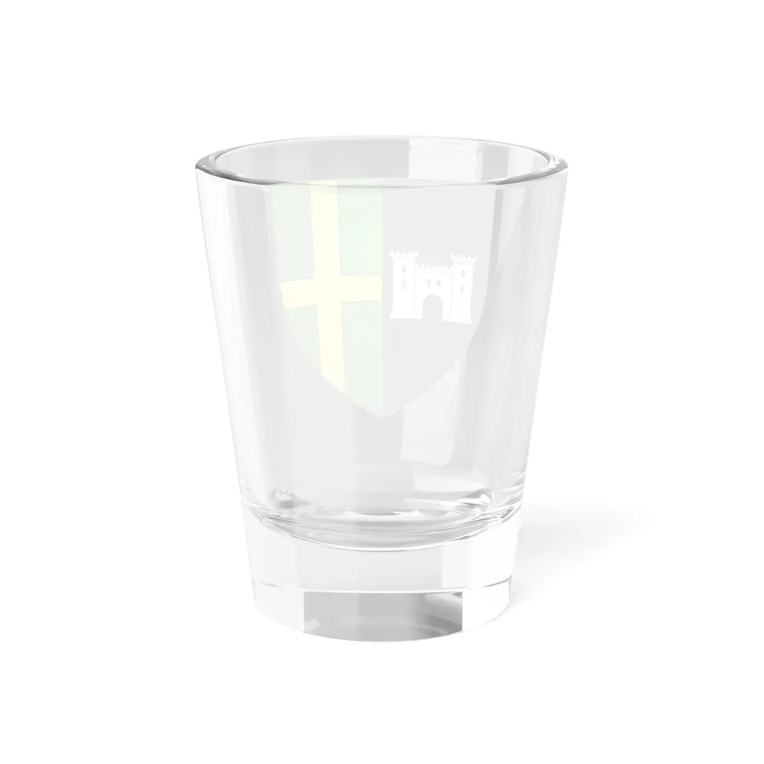 Blason ville be Deurle (Belgium) (Coat of Arms) Shot Glass 1.5oz - Go Mug Yourself