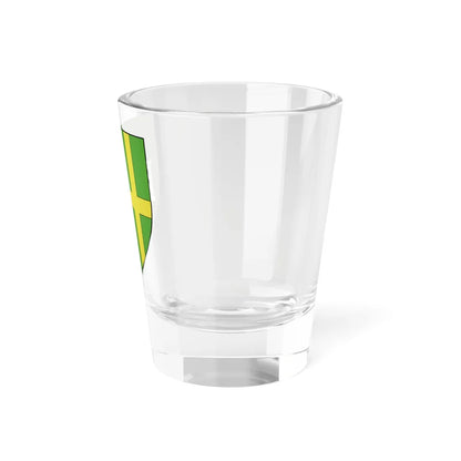 Blason ville be Deurle (Belgium) (Coat of Arms) Shot Glass 1.5oz - Go Mug Yourself