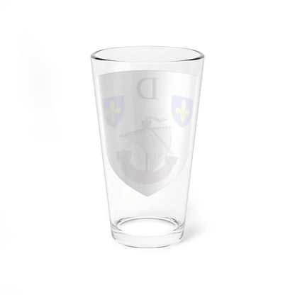 Blason ville be Doel (Belgium) (Coat of Arms) Pint Glass 16oz - Go Mug Yourself