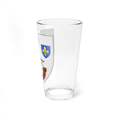 Blason ville be Doel (Belgium) (Coat of Arms) Pint Glass 16oz - Go Mug Yourself