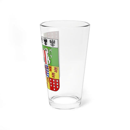 Blason ville be Ecaussinnes (Belgium) (Coat of Arms) Pint Glass 16oz - Go Mug Yourself