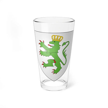 Blason ville be Erwetegem (Belgium) (Coat of Arms) Pint Glass 16oz 16oz - Go Mug Yourself