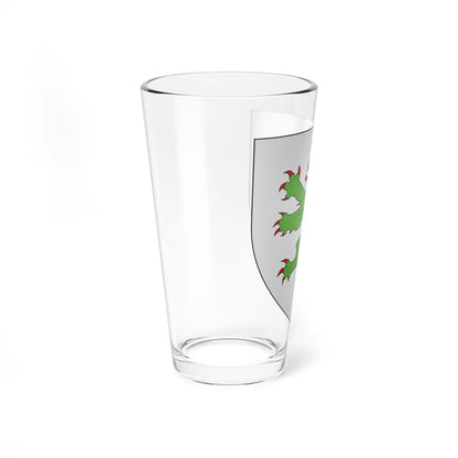 Blason ville be Erwetegem (Belgium) (Coat of Arms) Pint Glass 16oz - Go Mug Yourself