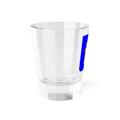 Blason ville be Esneux (Belgium) (Coat of Arms) Shot Glass 1.5oz - Go Mug Yourself