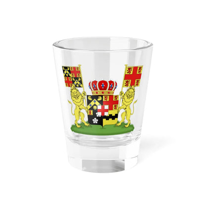 Blason ville be Estaimpuis avec orn ext (Belgium) (Coat of Arms) Shot Glass 1.5oz 1.5oz - Go Mug Yourself