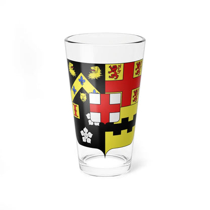 Blason ville be Estaimpuis (Belgium) (Coat of Arms) Pint Glass 16oz 16oz - Go Mug Yourself