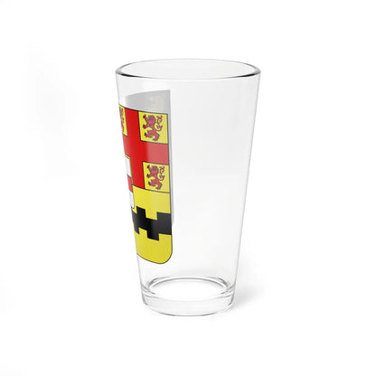 Blason ville be Estaimpuis (Belgium) (Coat of Arms) Pint Glass 16oz - Go Mug Yourself