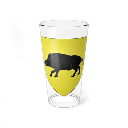 Blason ville be Evergem ancien (Belgium) (Coat of Arms) Pint Glass 16oz 16oz - Go Mug Yourself