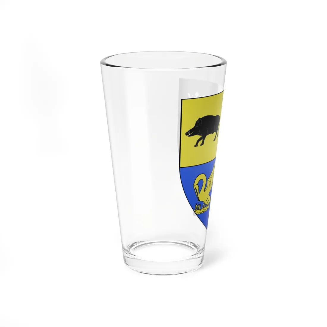 Blason ville be Evergem (Belgium) (Coat of Arms) Pint Glass 16oz - Go Mug Yourself