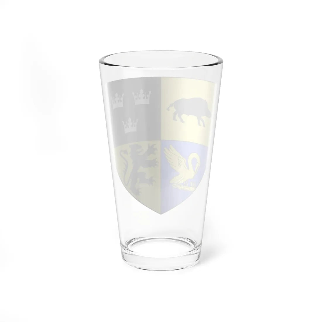 Blason ville be Evergem (Belgium) (Coat of Arms) Pint Glass 16oz - Go Mug Yourself
