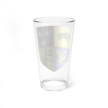 Blason ville be Evergem (Belgium) (Coat of Arms) Pint Glass 16oz - Go Mug Yourself