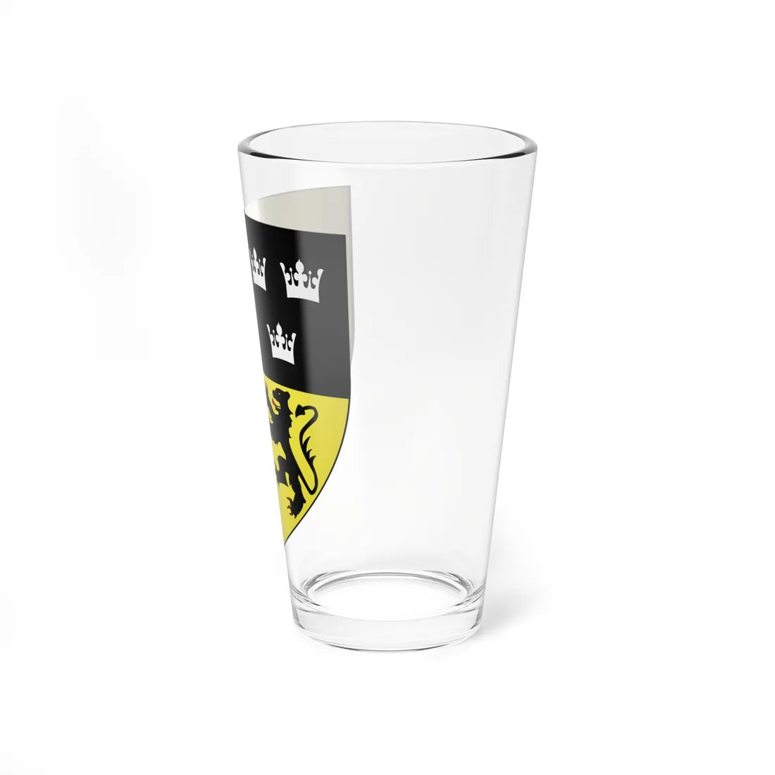 Blason ville be Evergem (Belgium) (Coat of Arms) Pint Glass 16oz - Go Mug Yourself