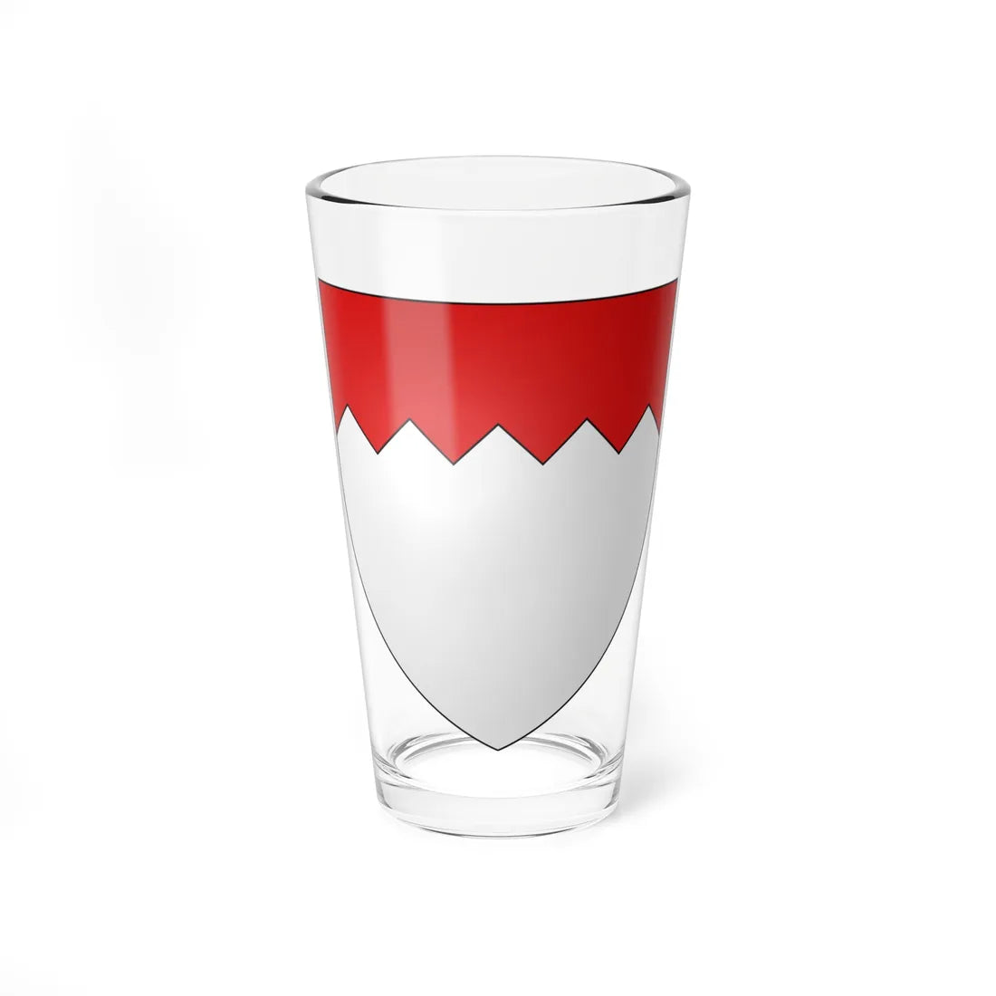Blason ville be Fernelmont Namur (Belgium) (Coat of Arms) Pint Glass 16oz 16oz - Go Mug Yourself