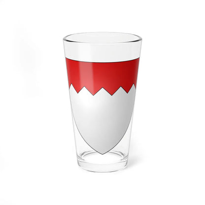 Blason ville be Fernelmont Namur (Belgium) (Coat of Arms) Pint Glass 16oz - Go Mug Yourself