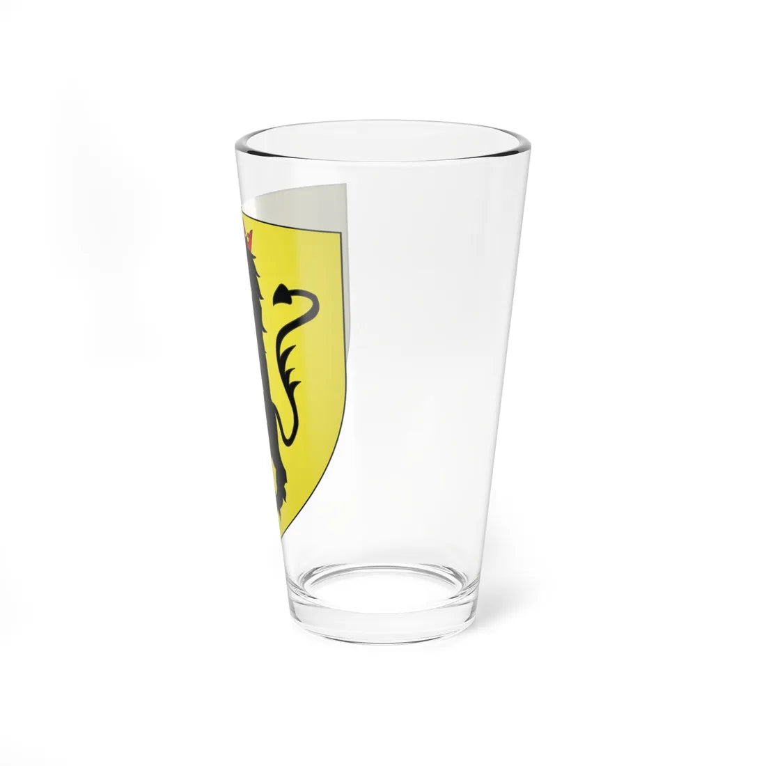 Blason ville be Fleurus Hainaut (Belgium) (Coat of Arms) Pint Glass 16oz - Go Mug Yourself