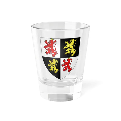 Blason ville BE Fourons (Belgium) (Coat of Arms) Shot Glass 1.5oz 1.5oz - Go Mug Yourself
