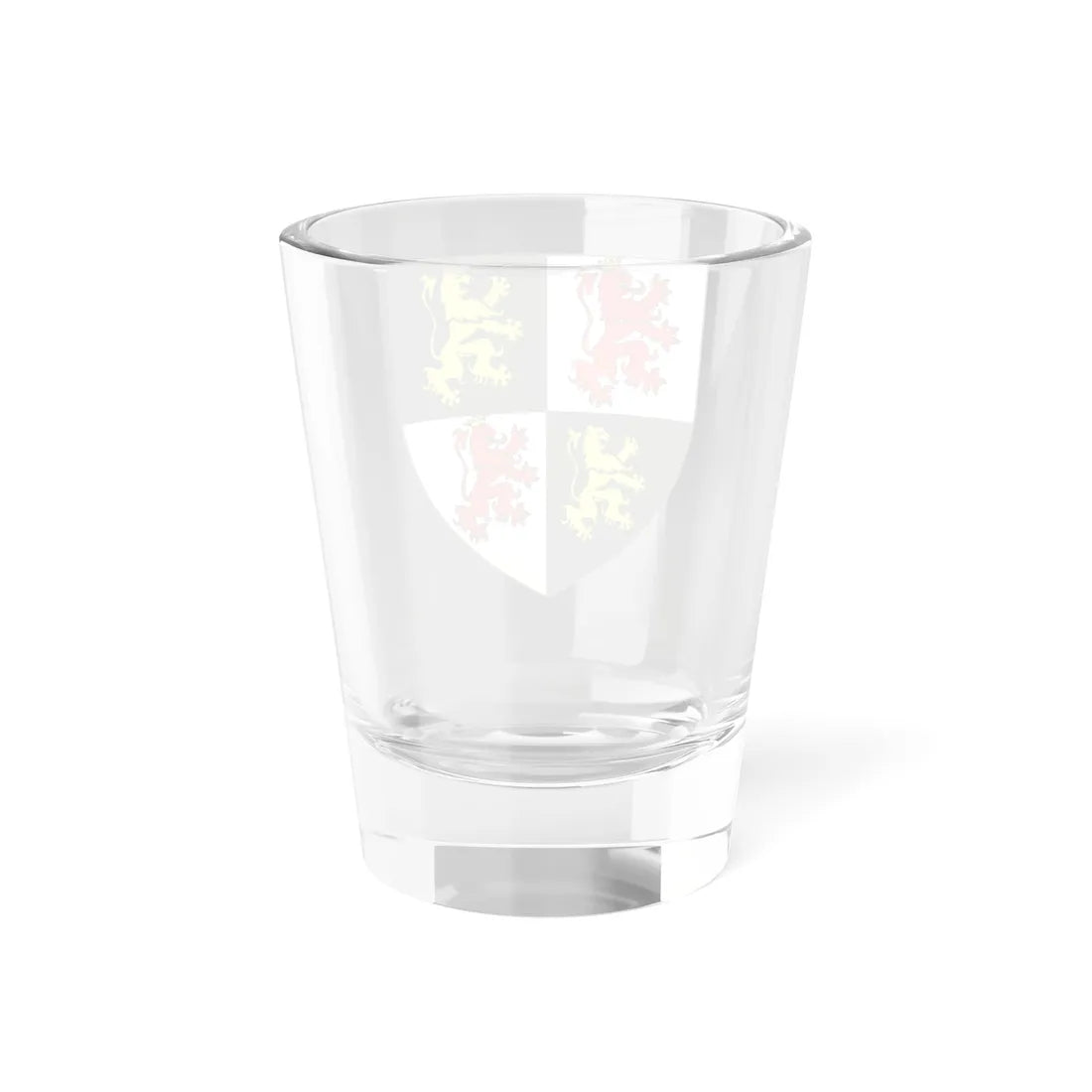 Blason ville BE Fourons (Belgium) (Coat of Arms) Shot Glass 1.5oz - Go Mug Yourself