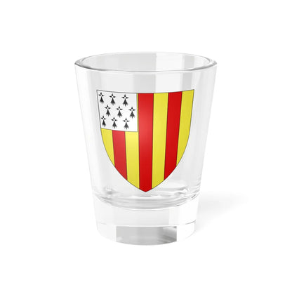 Blason ville be Geel (Belgium) (Coat of Arms) Shot Glass 1.5oz 1.5oz - Go Mug Yourself