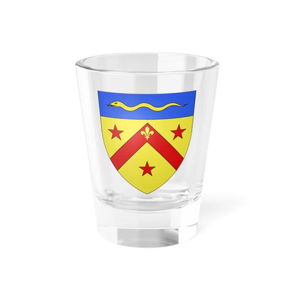 Blason ville be Gelrode (Belgium) (Coat of Arms) Shot Glass 1.5oz 1.5oz - Go Mug Yourself