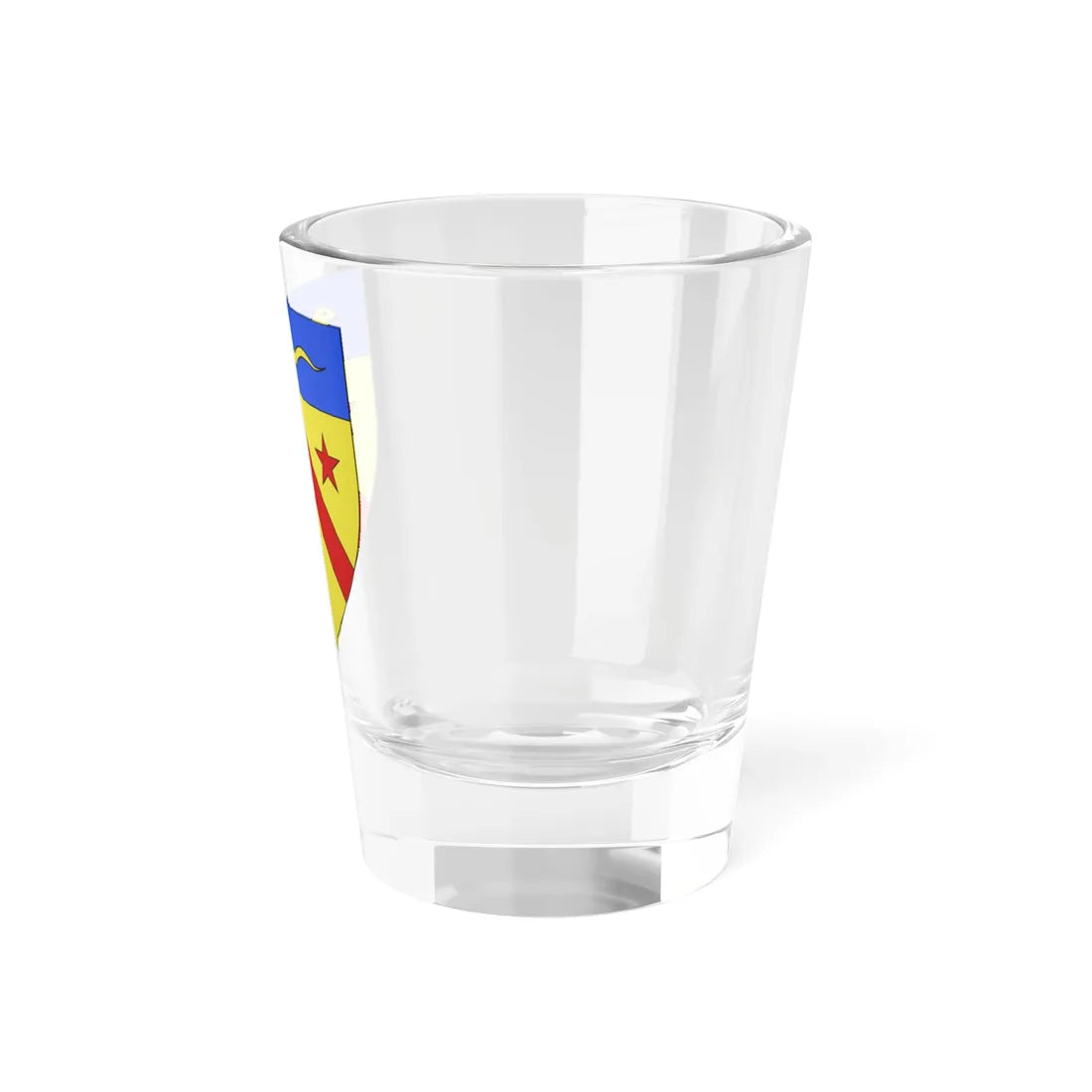 Blason ville be Gelrode (Belgium) (Coat of Arms) Shot Glass 1.5oz - Go Mug Yourself