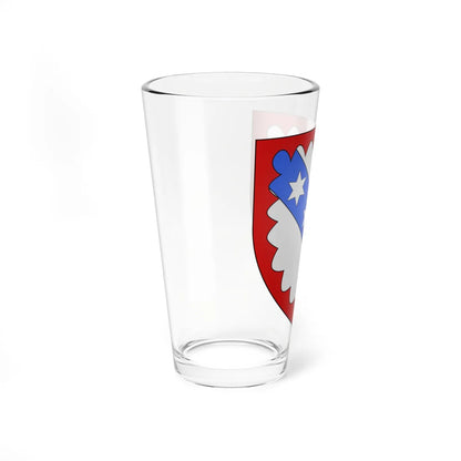Blason ville be Gijzegem (Belgium) (Coat of Arms) Pint Glass 16oz - Go Mug Yourself