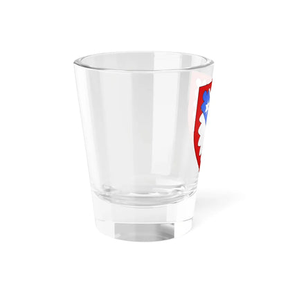 Blason ville be Gijzegem (Belgium) (Coat of Arms) Shot Glass 1.5oz - Go Mug Yourself