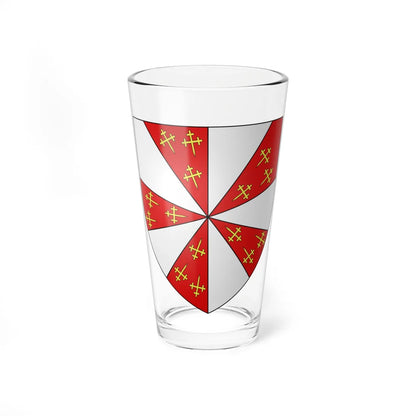 Blason ville be Grotenberge (Belgium) (Coat of Arms) Pint Glass 16oz 16oz - Go Mug Yourself