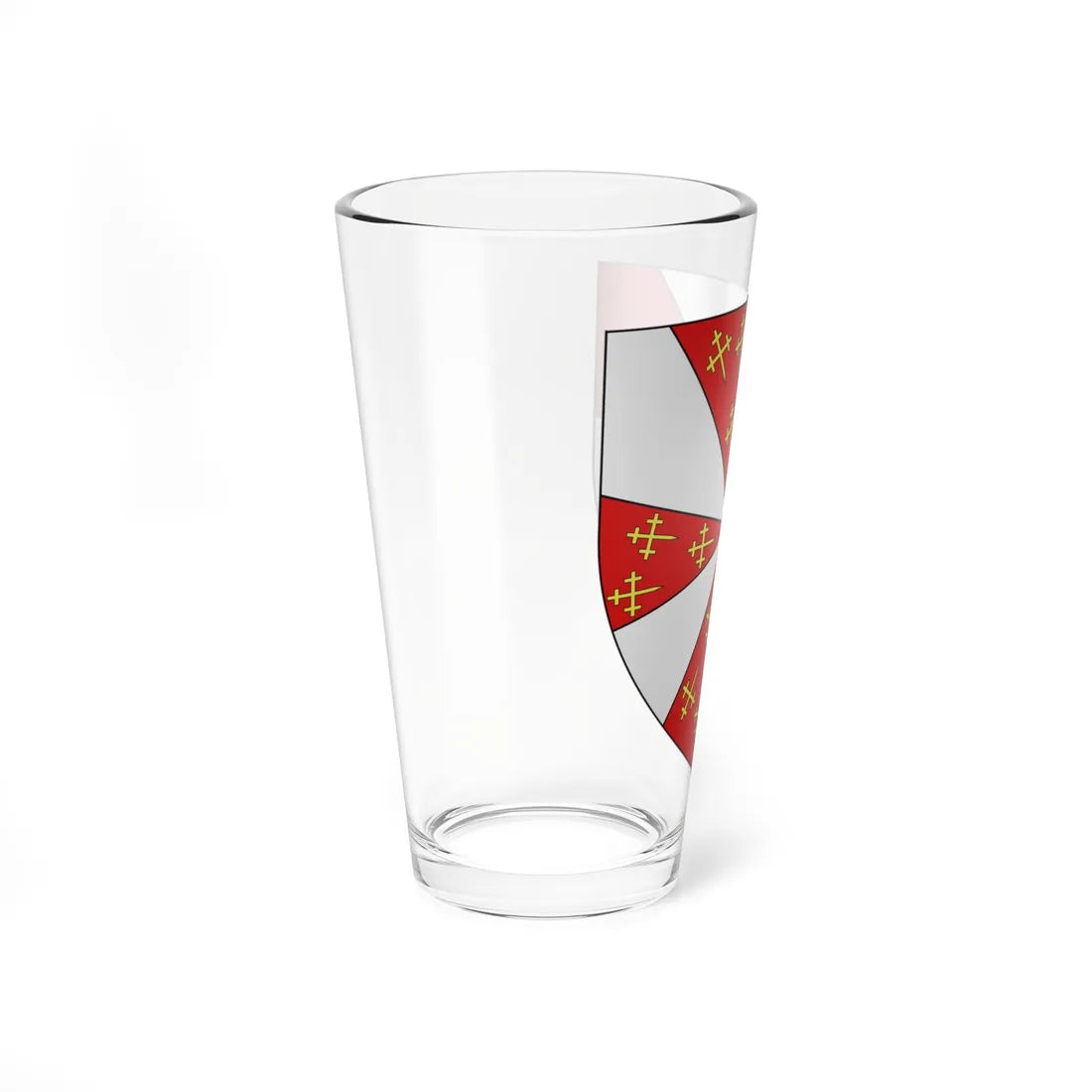 Blason ville be Grotenberge (Belgium) (Coat of Arms) Pint Glass 16oz - Go Mug Yourself